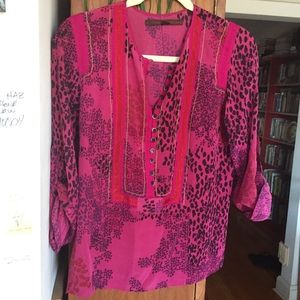 A COMMON THREAD Silk Blouse